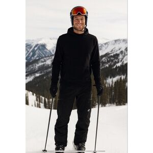 MAMMUT MENS MTN PRO 2.0 3L GTX HS SKI PANT 36 BLACK ALPINE REG FIT SNOW NWT